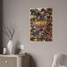 Mega Truck Racing Large Vertical Glossy Posters