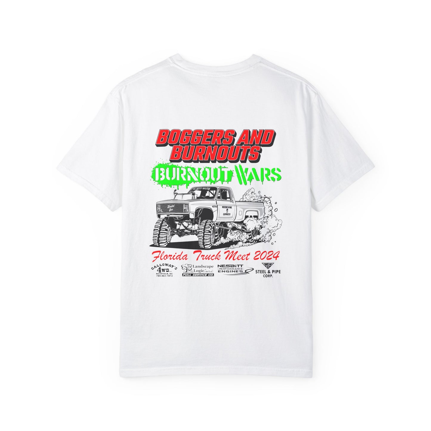 Moonshine Express Burnout T Shirt---Comfort Colors® · 1717