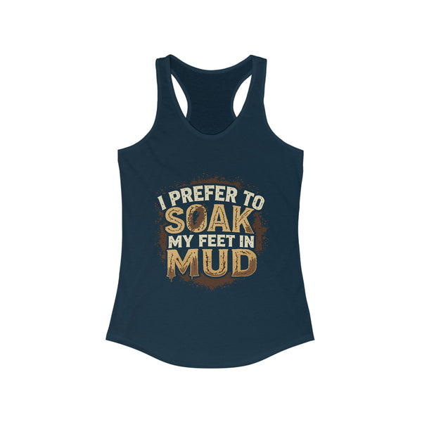 I Prefer to Soak - Women's Ideal Racerback Tank - Next Level 1533