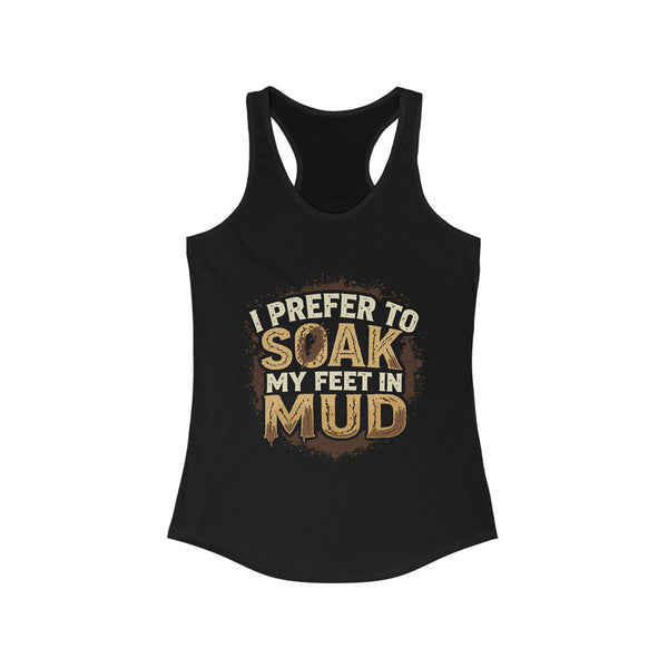 I Prefer to Soak - Women's Ideal Racerback Tank - Next Level 1533