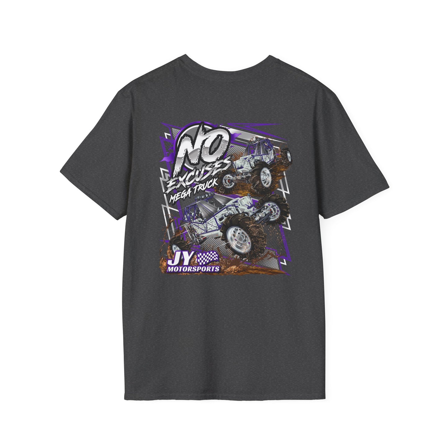 No Excuses T Shirt---Gildan 64000