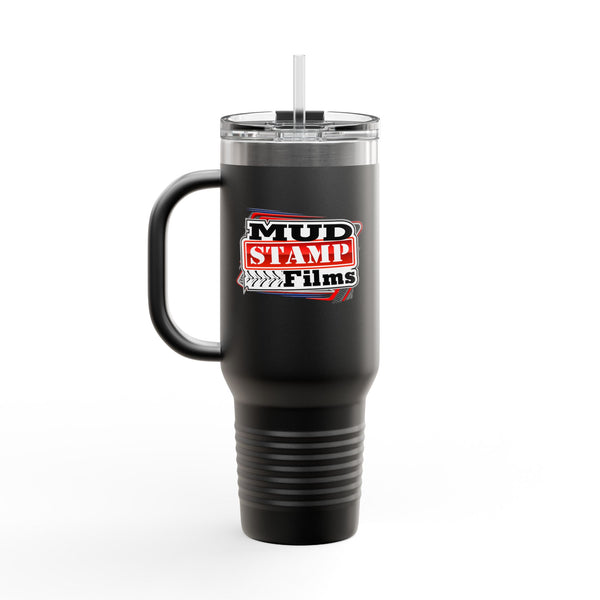 Mud Stamp Films(1) – 40oz Insulated Tumbler – Polar Camel