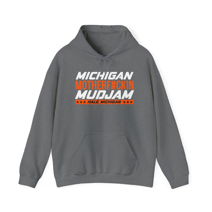 MMJ Michigan Mf'n Mud Jam Hoodie full chest---Gildan 185000