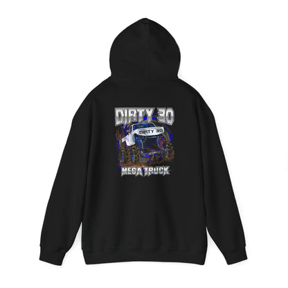 Dirty 30 Hoodie 2---Gildan · 18500