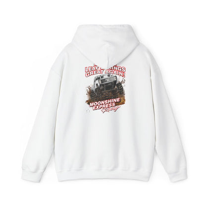 Moonshine Express Make Leaf Springs Great Again Hoodie Full Chest-Gildan 185000