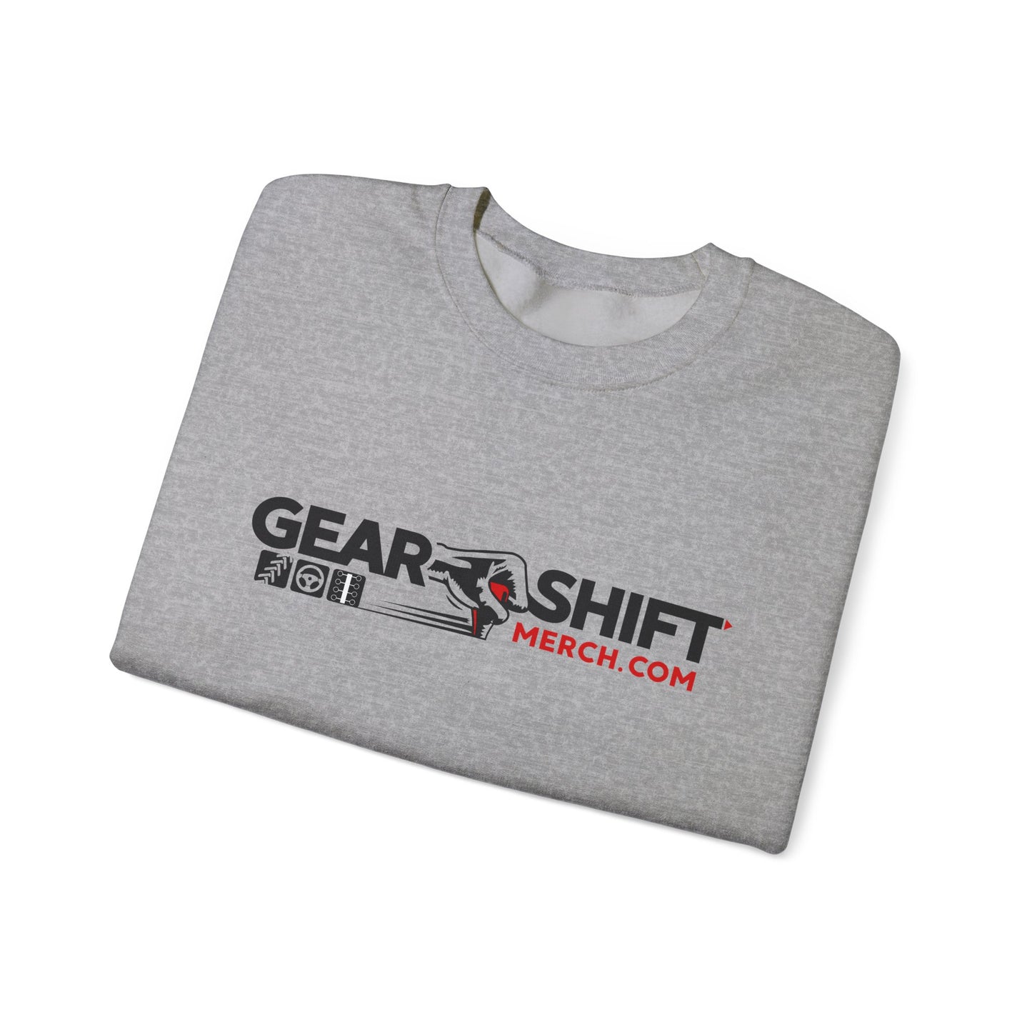 Gear Shift Merch Crewneck---Gildan 18000