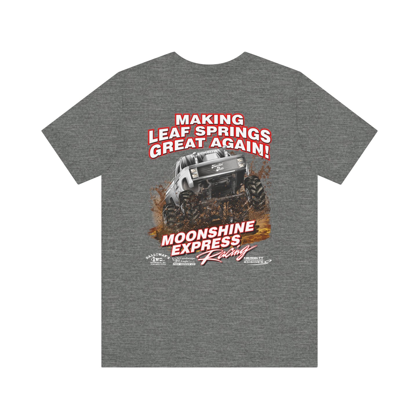 Moonshine Express T Shirt Full Chest---Bella+Canvas · 3001