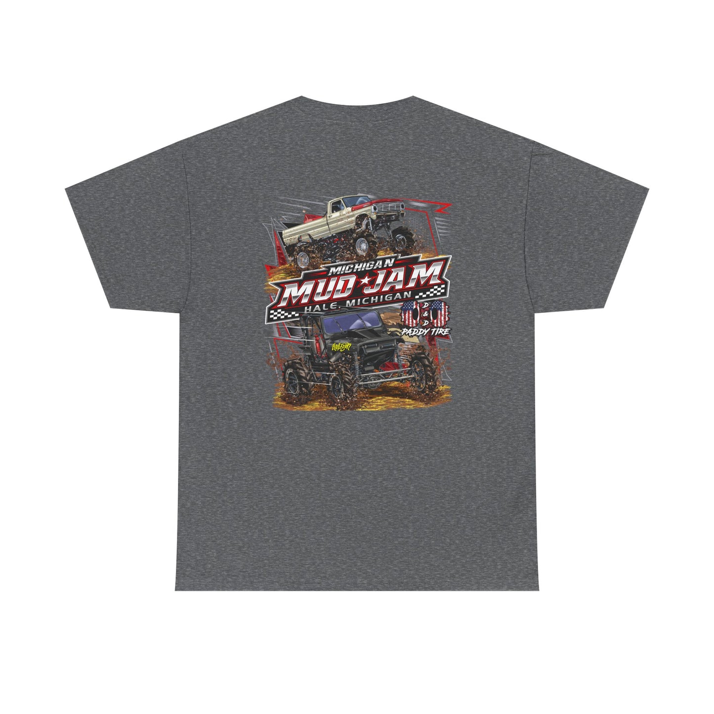 MMJ Mud Jam 2 Trucks T Shirt--- Gildan 5000