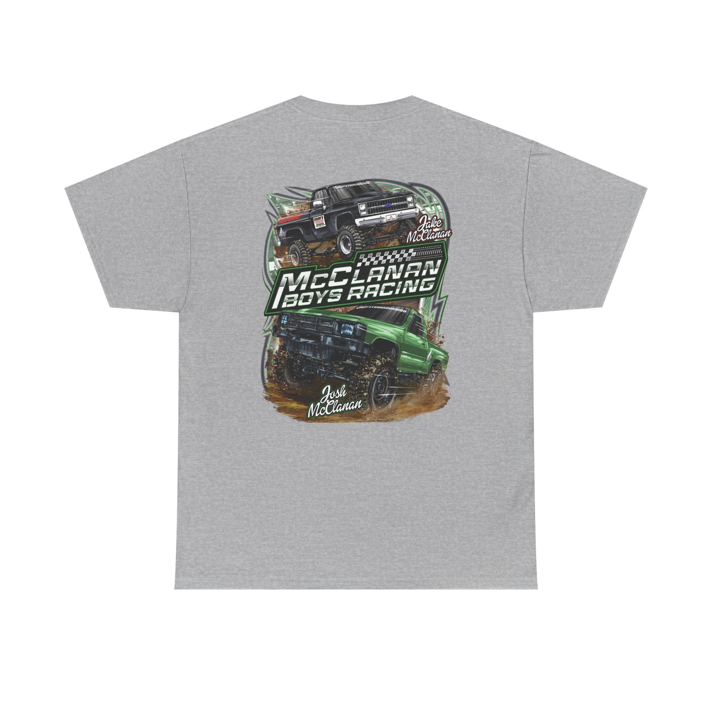 McClanan Boys Racing T Shirt---Gildan 5000