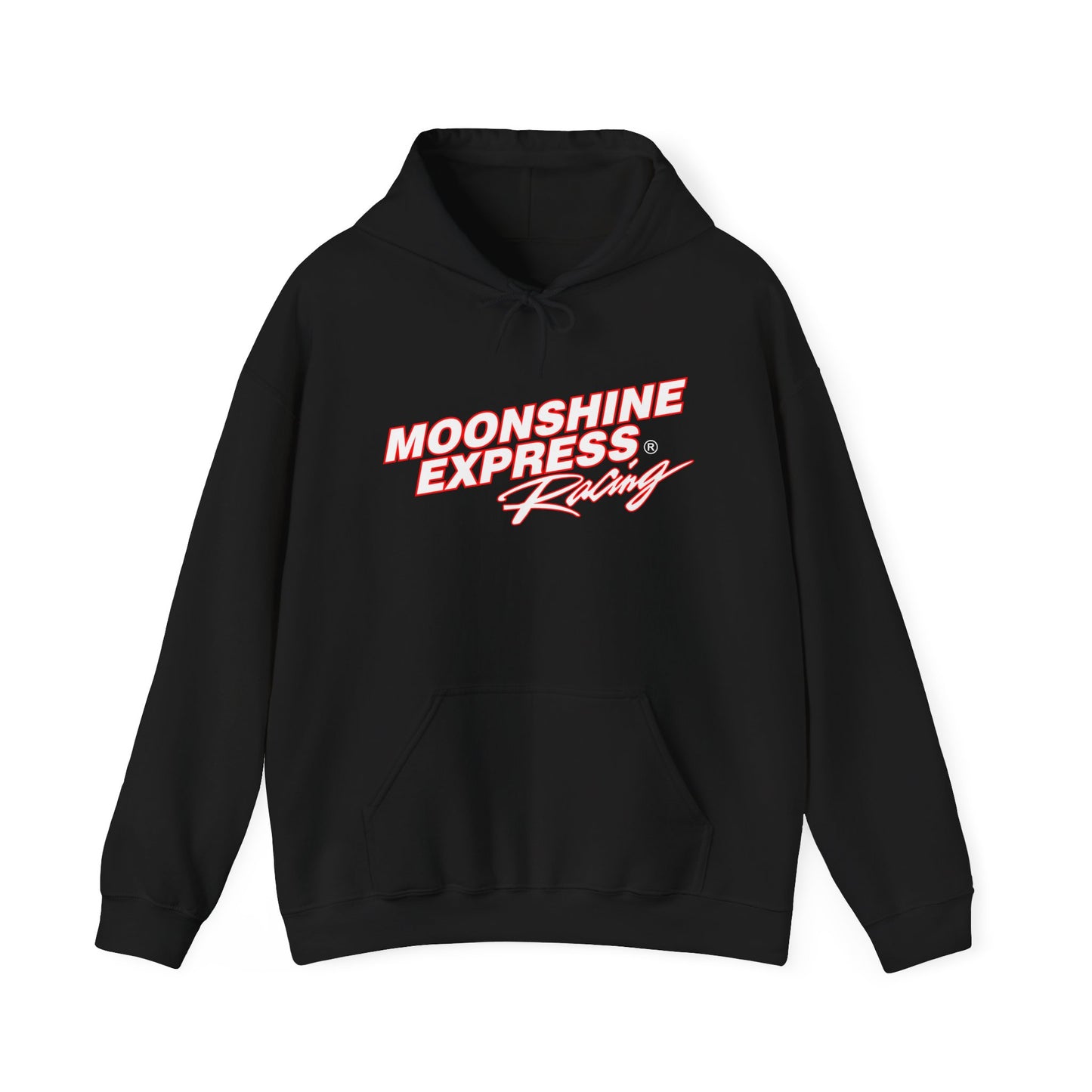 Moonshine Express Make Leaf Springs Great Again Hoodie Full Chest-Gildan 185000