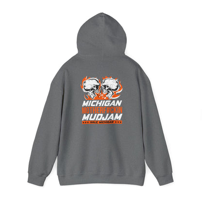 MMJ Michigan Mf'n Mud Jam Hoodie full chest---Gildan 185000