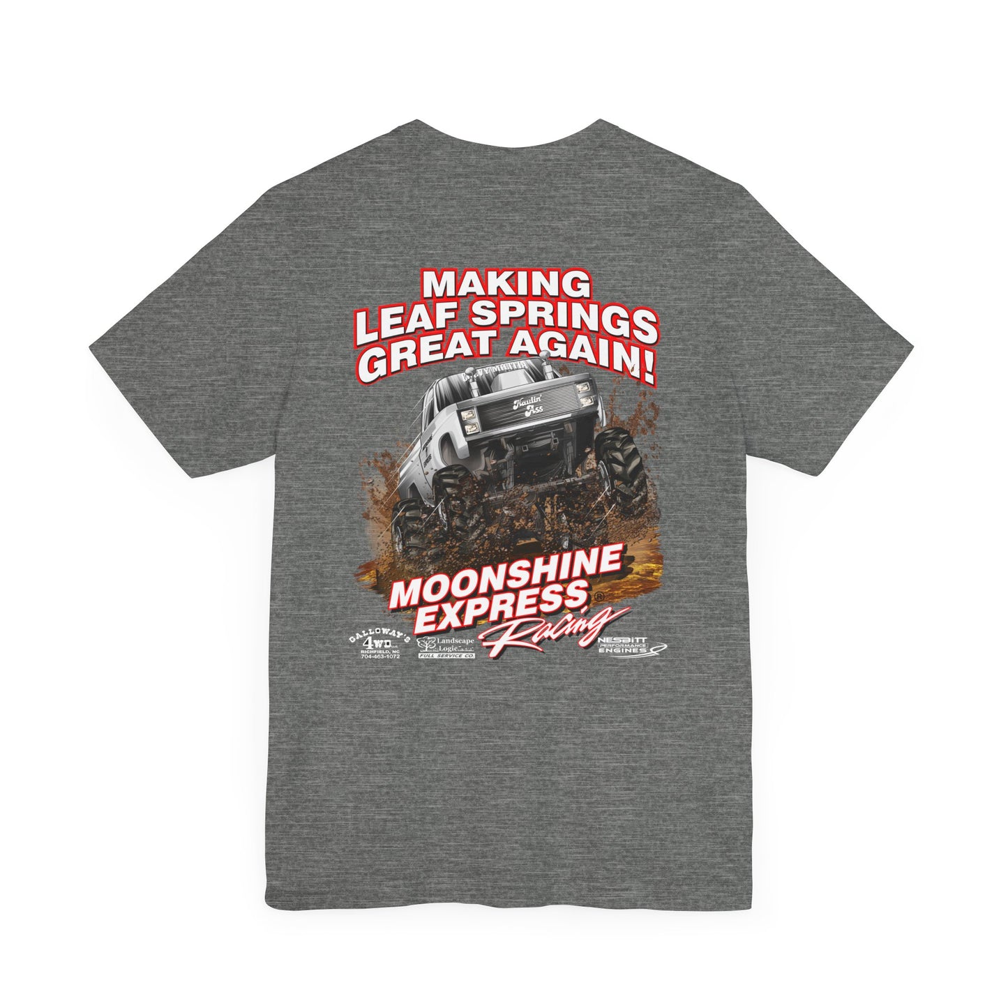 Moonshine Express T Shirt Full Chest---Bella+Canvas · 3001