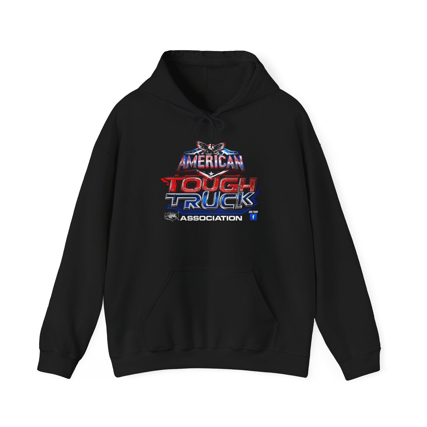 American Tough Truck Association Hoodie-Gildan 185000