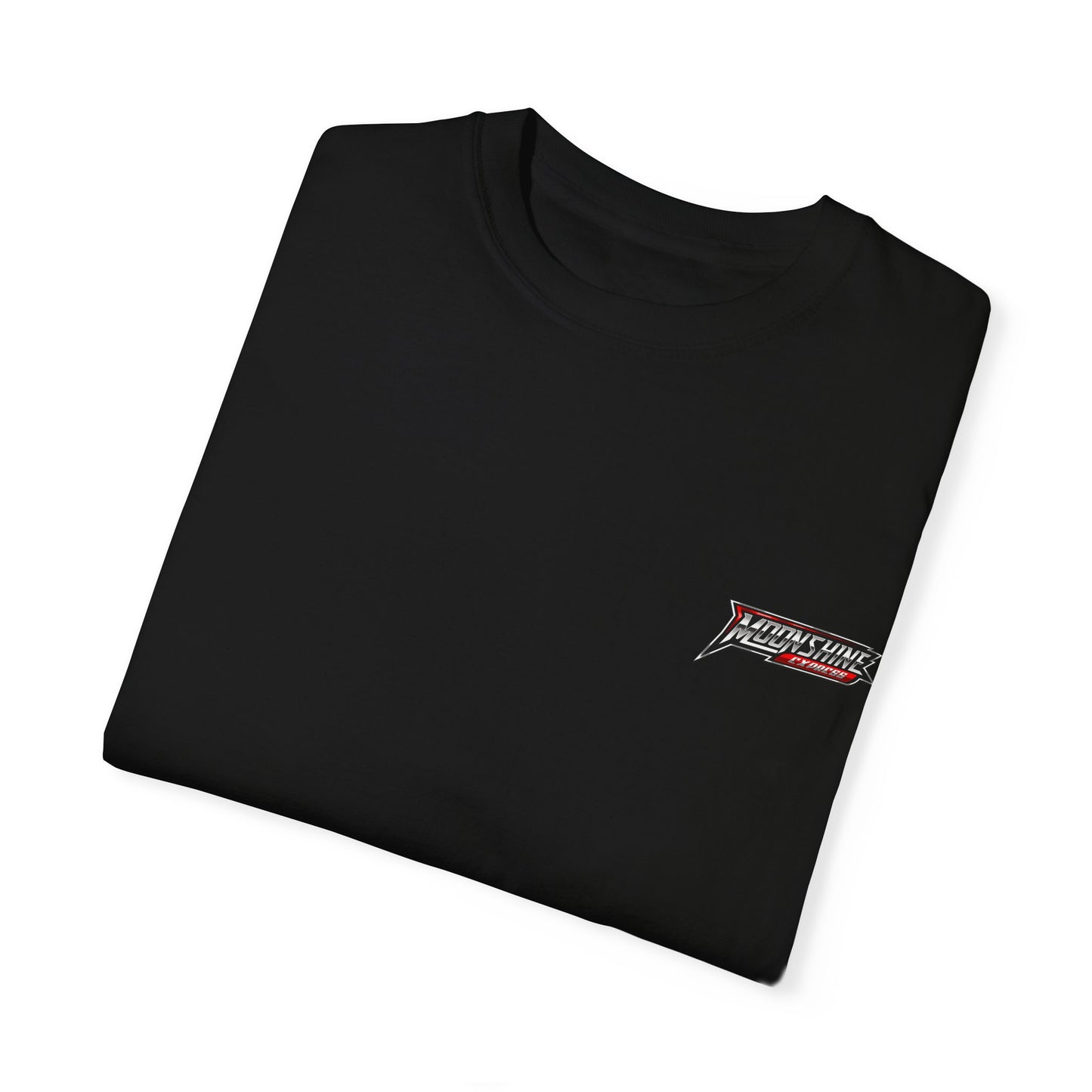 Moonshine Express T Shirt Left Chest ---Comfort Colors® · 1717