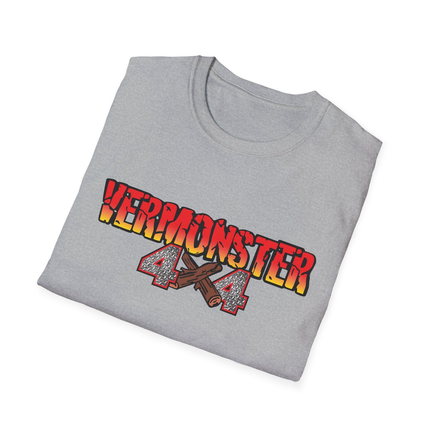 Vermonster 4x4 T Shirt---Gildan Softstyle 64000