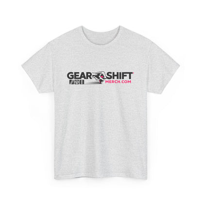 Pink Logo Gear Shift Merch T Shirt---Gildan 5000