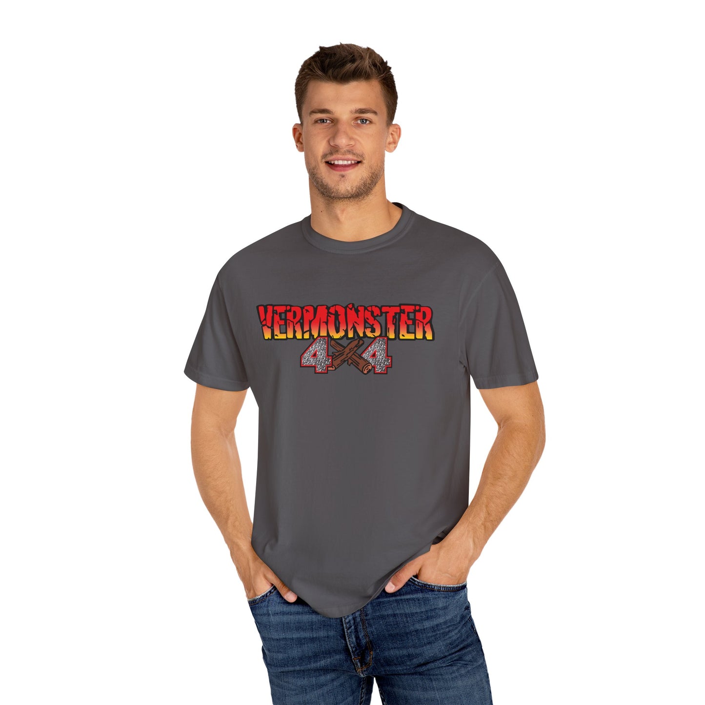 Vermonster 4x4 T Shirt---Comfort Colors 1717