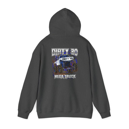 Dirty 30 Hoodie 2---Gildan · 18500