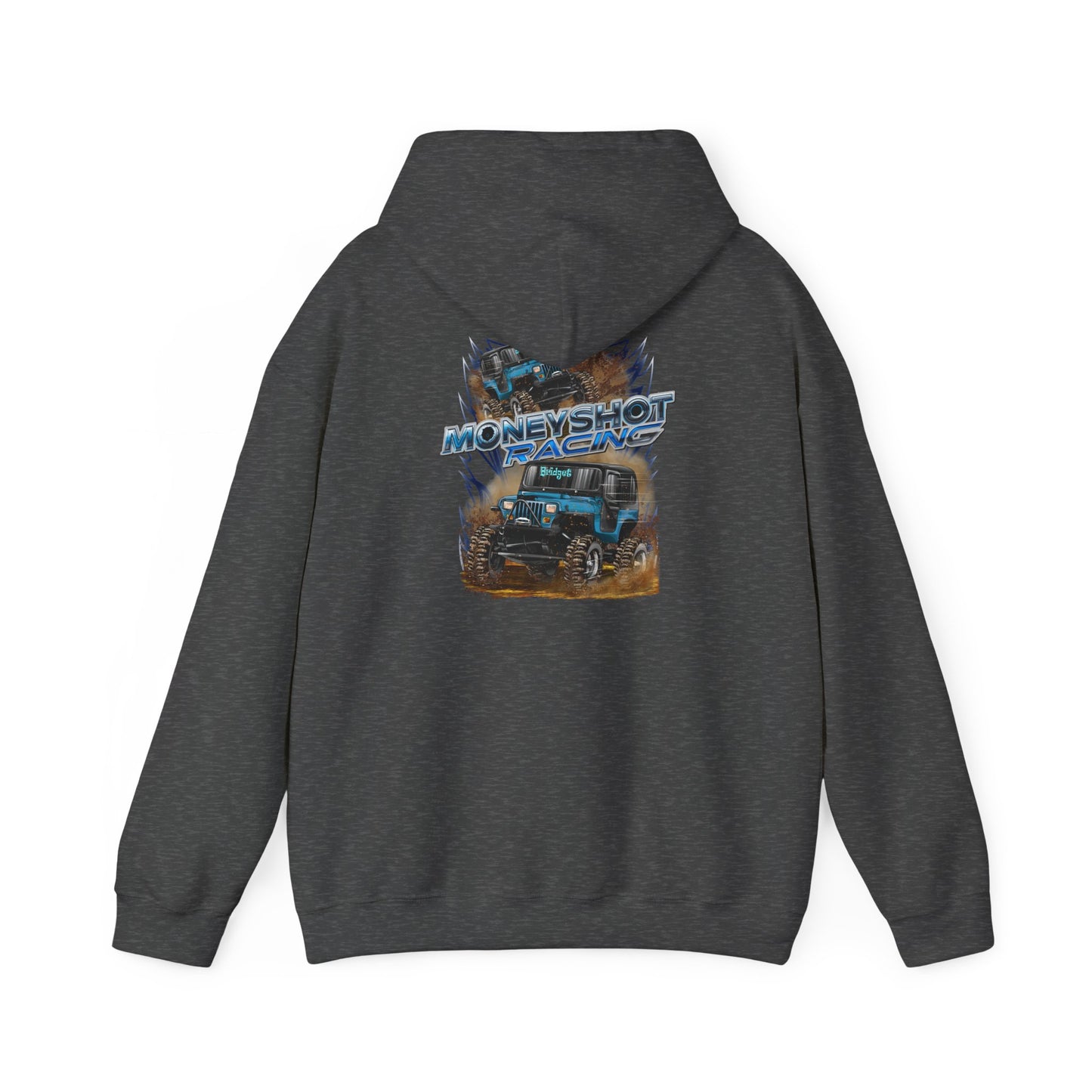 Money Shot Racing Hoodie---Gildan 185000