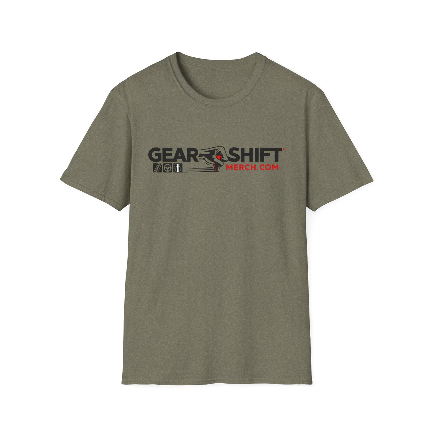 Gear Shift Merch T Shirt---Gildan Softstyle 64000