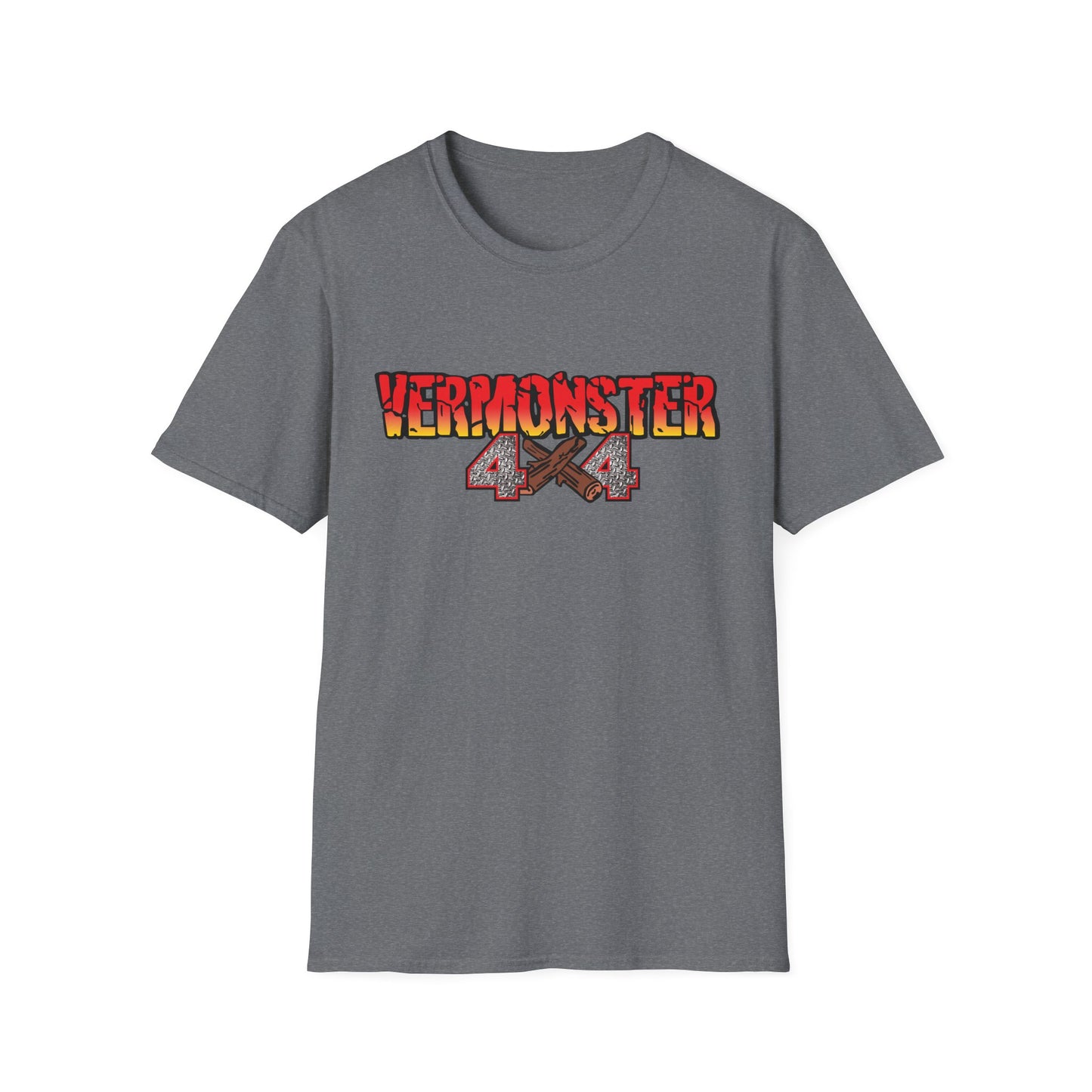 Vermonster 4x4 T Shirt---Gildan Softstyle 64000