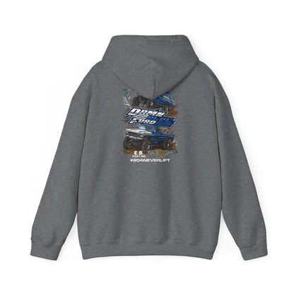 OG Damn Blue Ford Hoodie---Gildan 185000