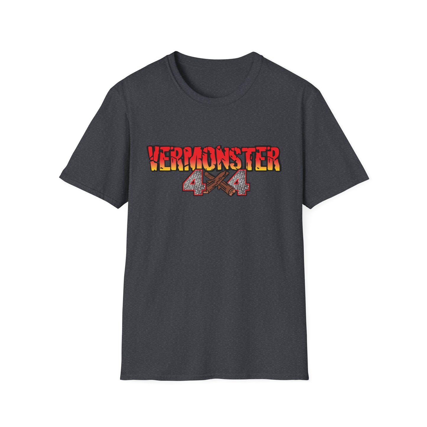 Vermonster 4x4 T Shirt---Gildan Softstyle 64000