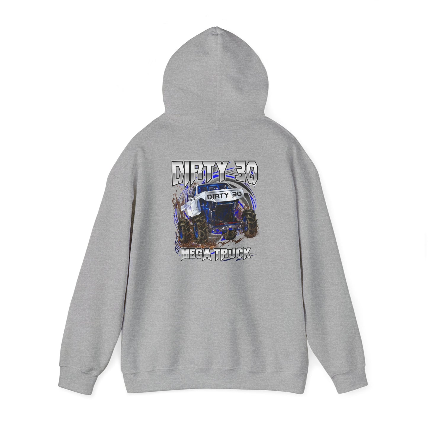 Dirty 30 Hoodie 2---Gildan · 18500