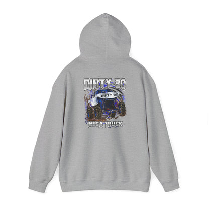 Dirty 30 Hoodie 2---Gildan · 18500