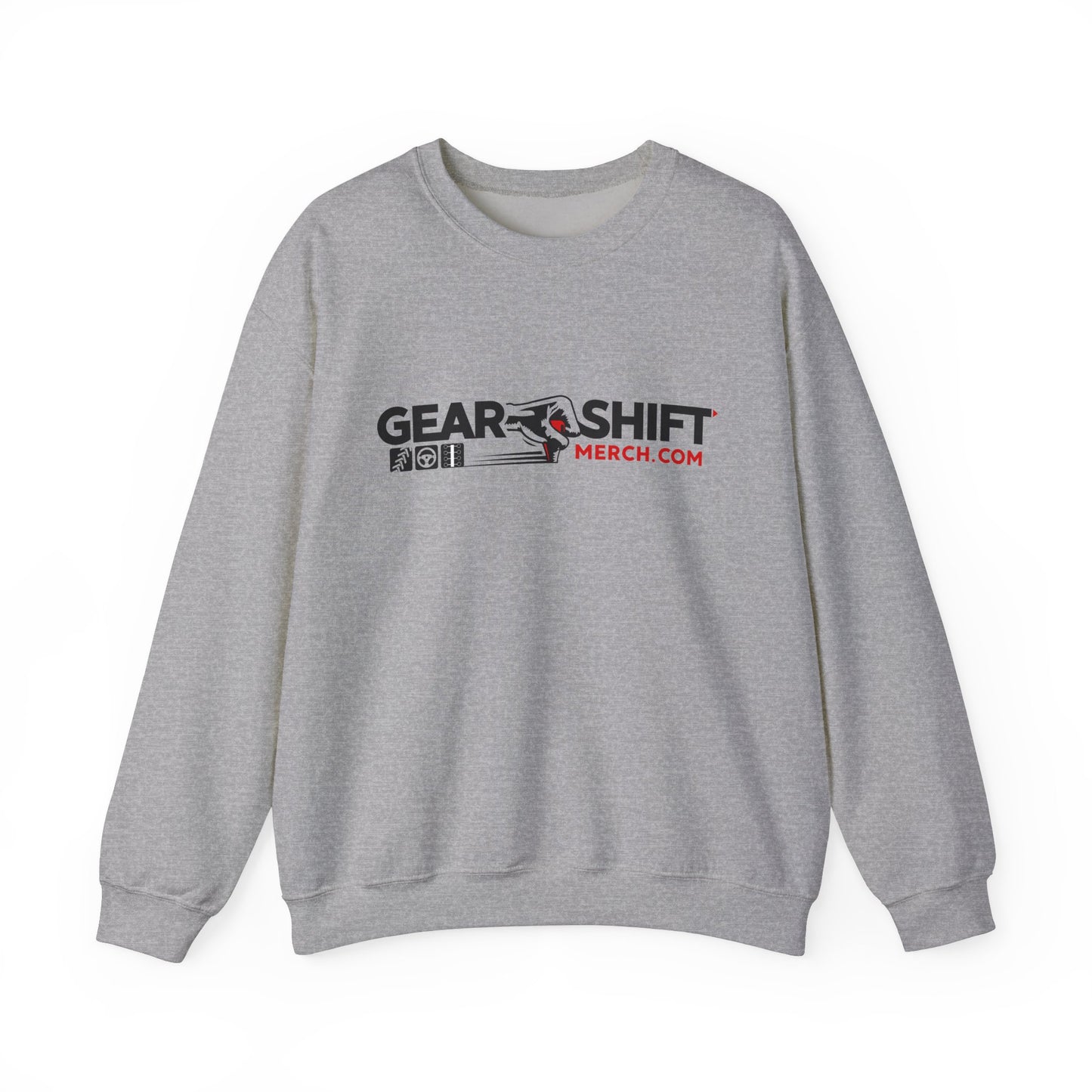 Gear Shift Merch Crewneck---Gildan 18000