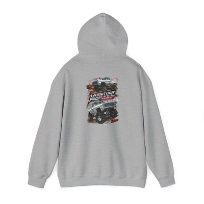 Moonshine Express Hoodie Left Chest-Gildan 185000