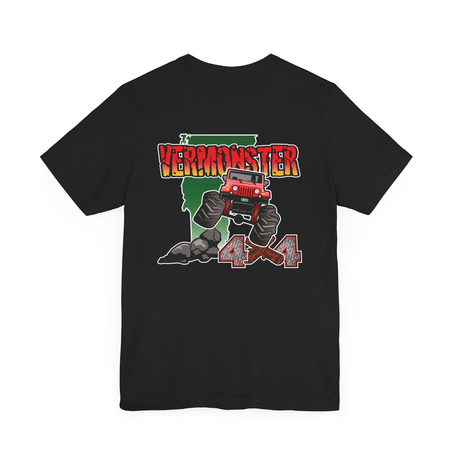 Vermonster 4x4 T Shirt---Bella Canvas 3001