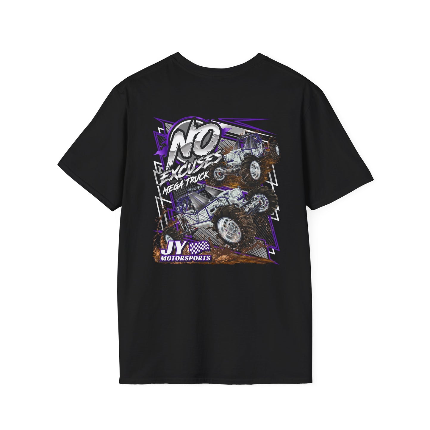 No Excuses T Shirt---Gildan 64000