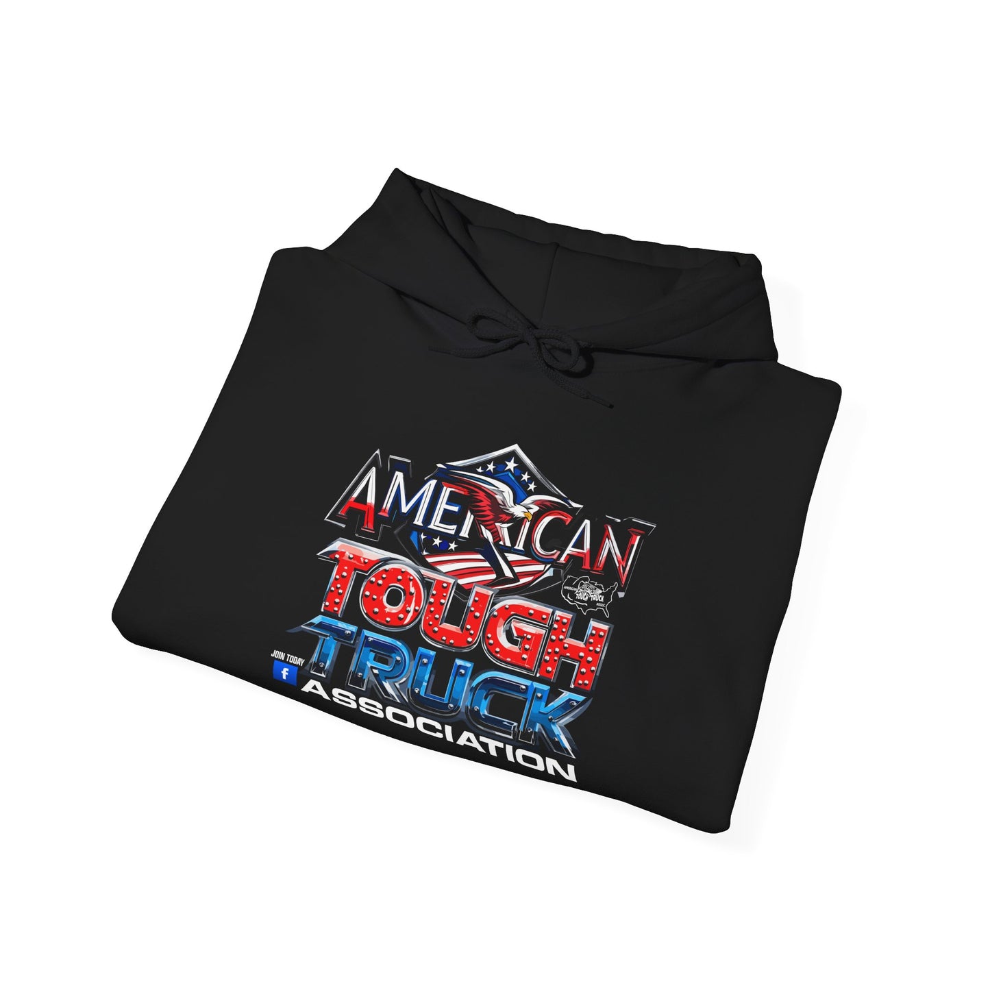 American Tough Truck Association Hoodie---Gildan 185000