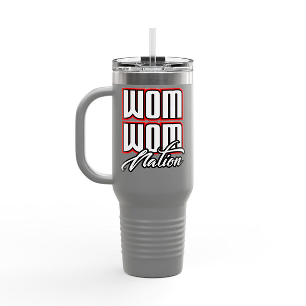 MMJ Wom Wom Nation – 40oz Insulated Tumbler – Polar Camel