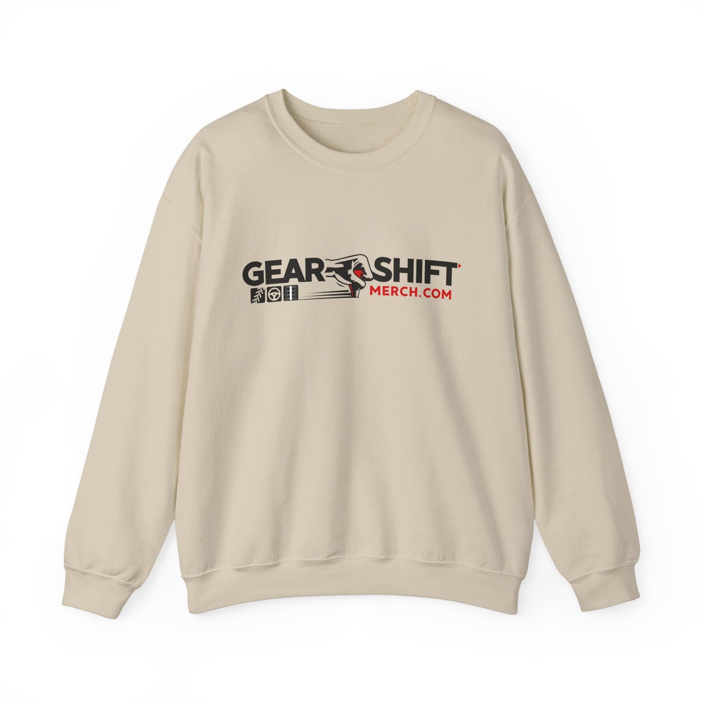 Gear Shift Merch Crewneck---Gildan 18000