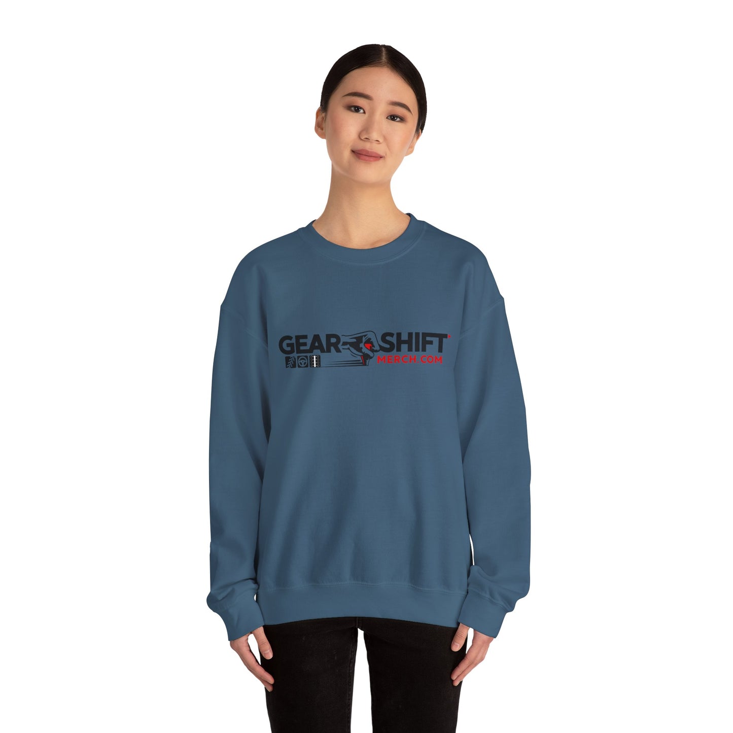 Gear Shift Merch Crewneck---Gildan 18000