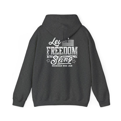 MMJ Let Freedom Sling Hoodie---Gildan  185000