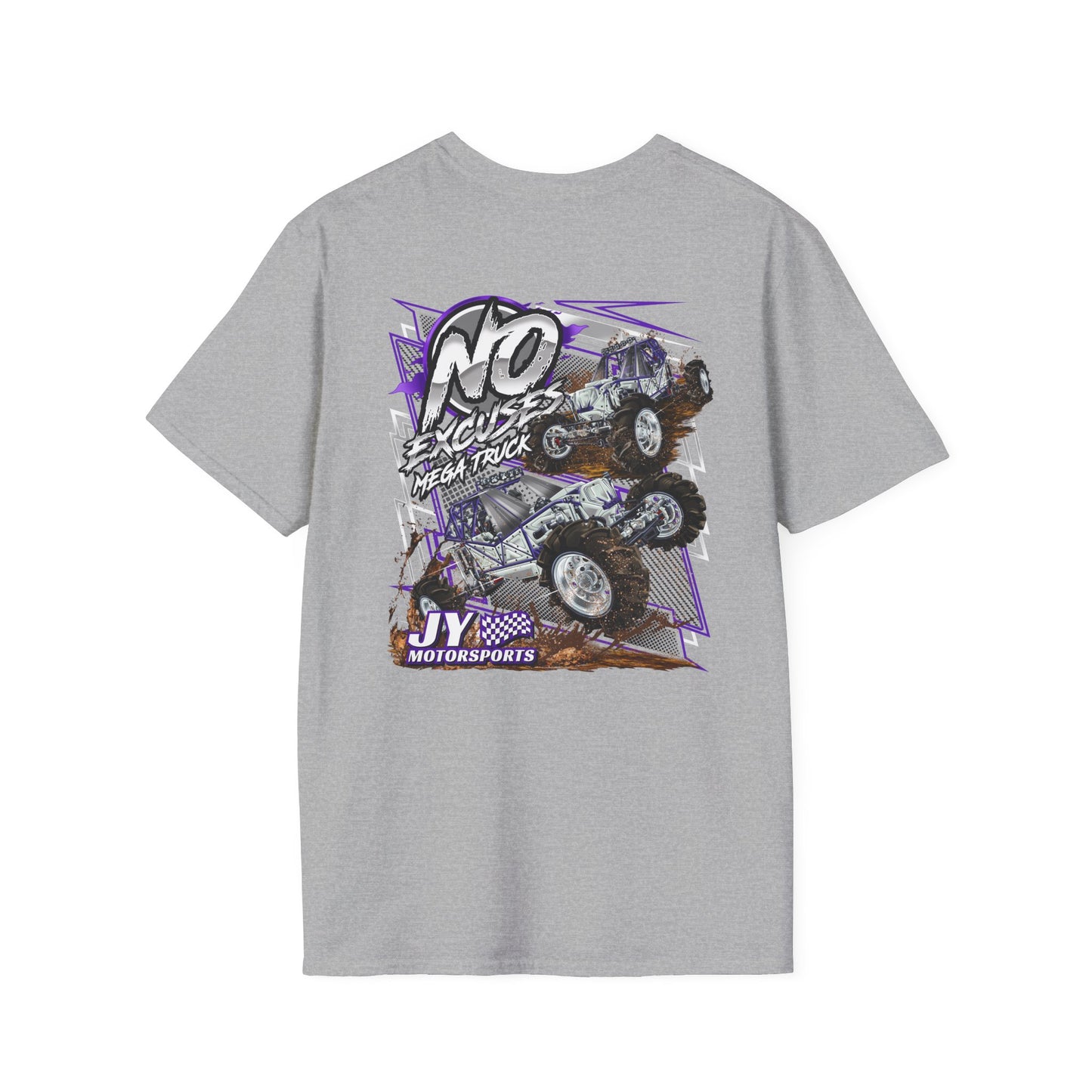 No Excuses T Shirt---Gildan 64000