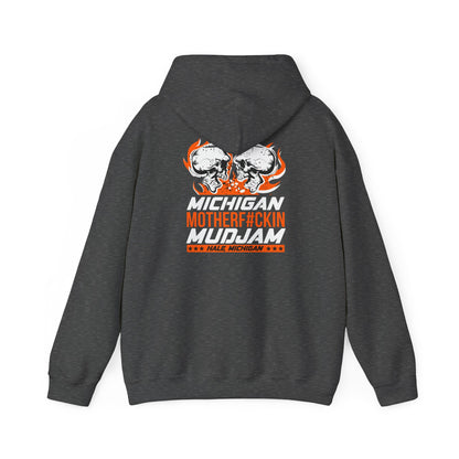 MMJ Michigan Mf'n Mud Jam Hoodie full chest---Gildan 185000