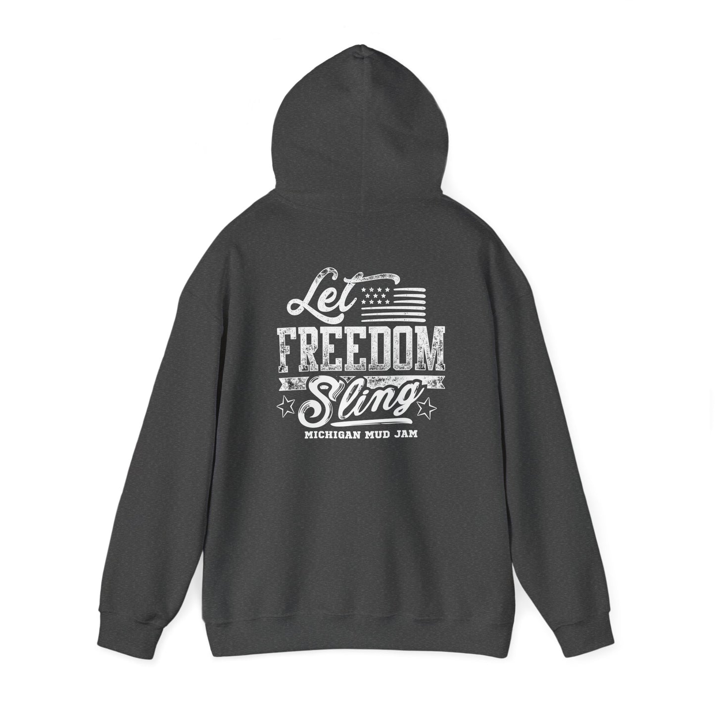 MMJ Let Freedom Sling Hoodie---Gildan  185000