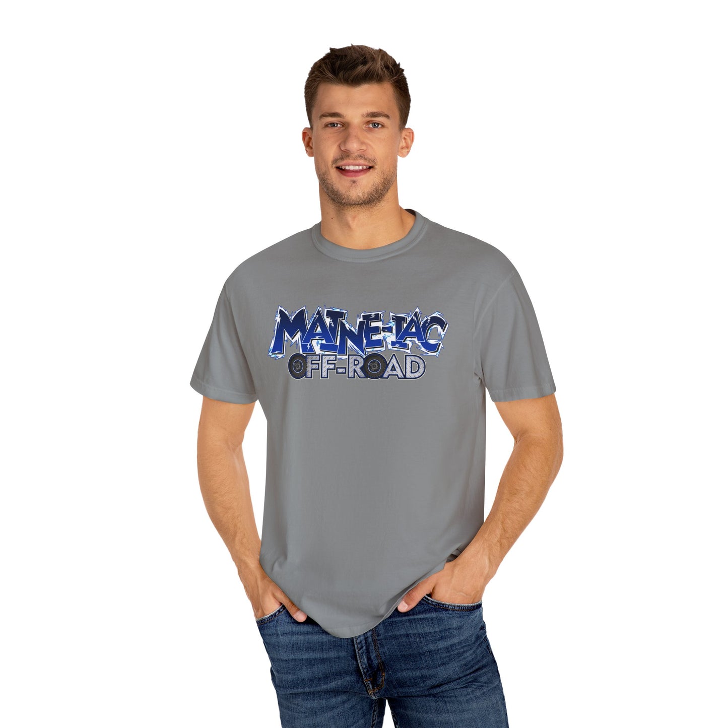 Maine-iac Off Road T Shirt---Comfort Colors 1717