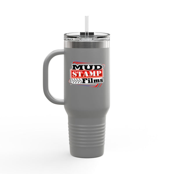 Mud Stamp Films(1) – 40oz Insulated Tumbler – Polar Camel