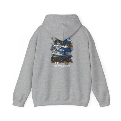 OG Damn Blue Ford Hoodie---Gildan 185000