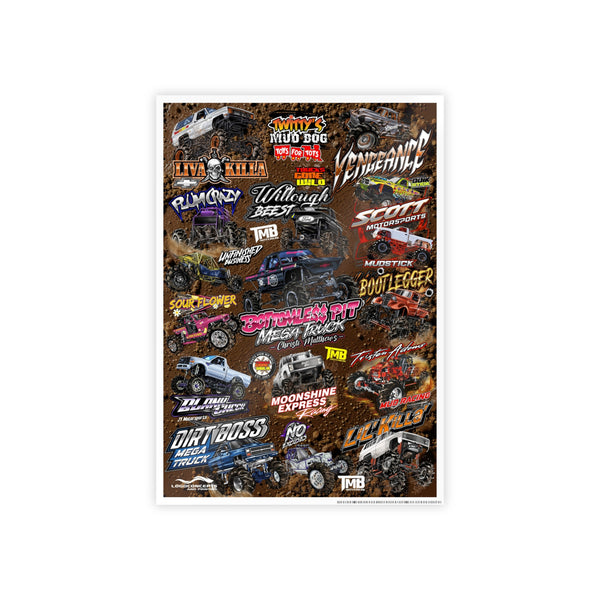 Small Vertical Glossy Posters