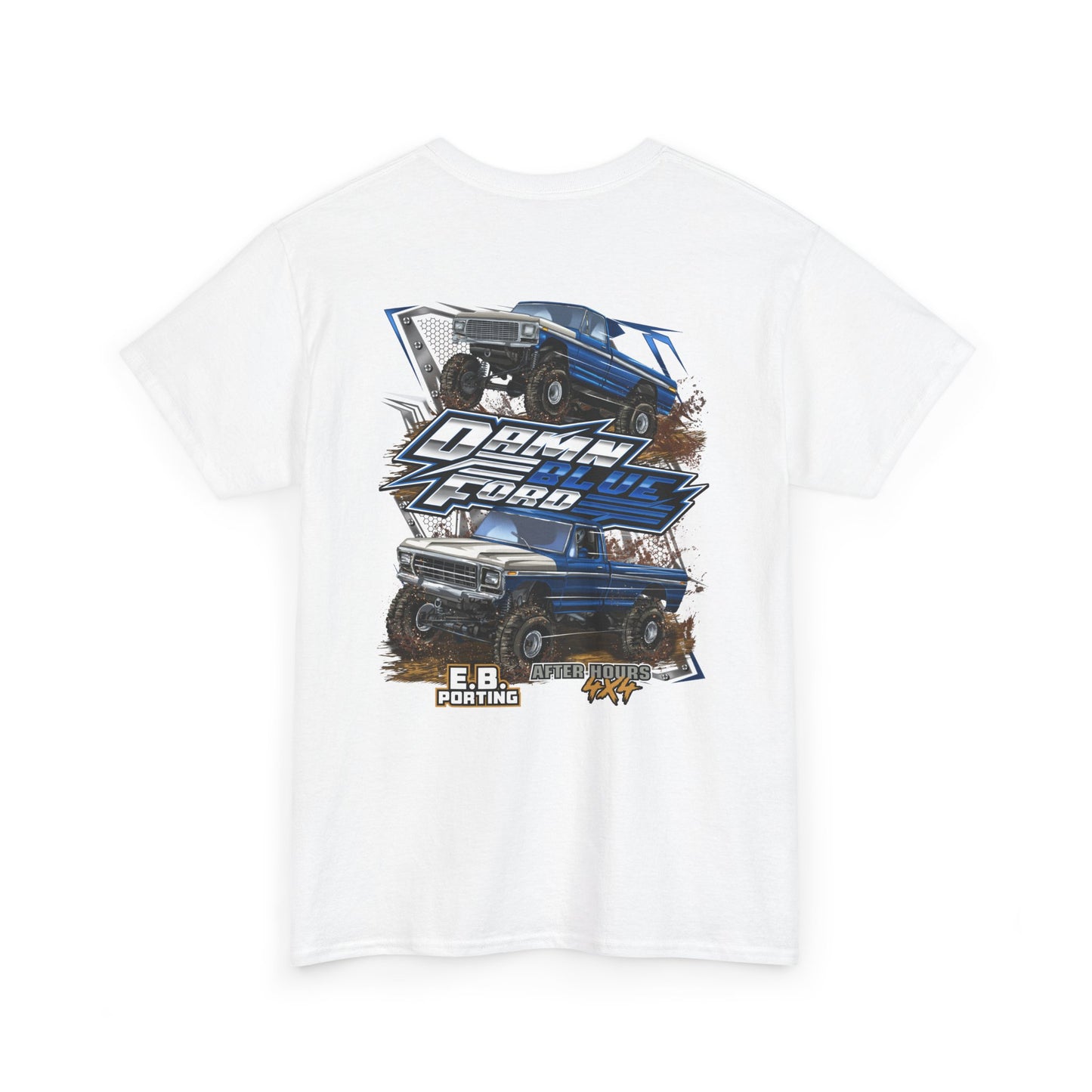 OG Damn Blue Ford T shirt---Gildan 5000