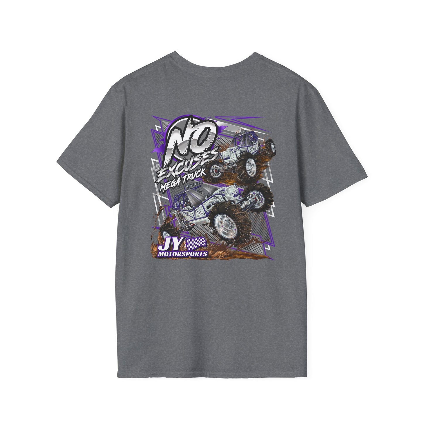 No Excuses T Shirt---Gildan 64000