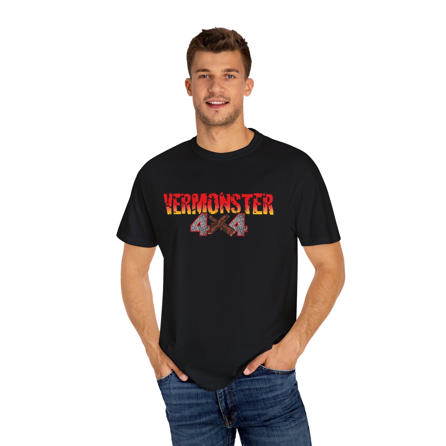 Vermonster 4x4 T Shirt---Comfort Colors 1717