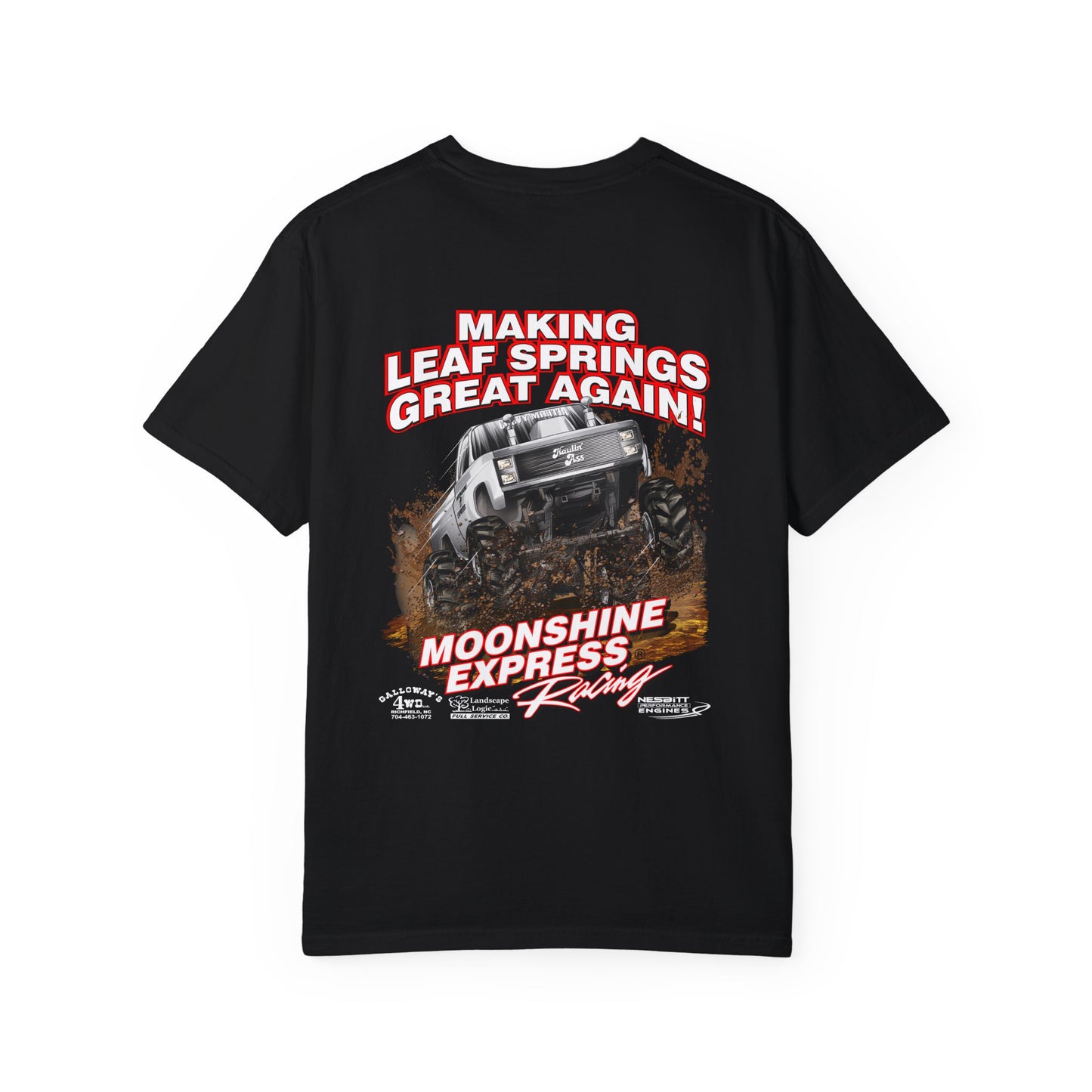 Moonshine Express T Shirt Full Chest---Comfort Colors® · 1717