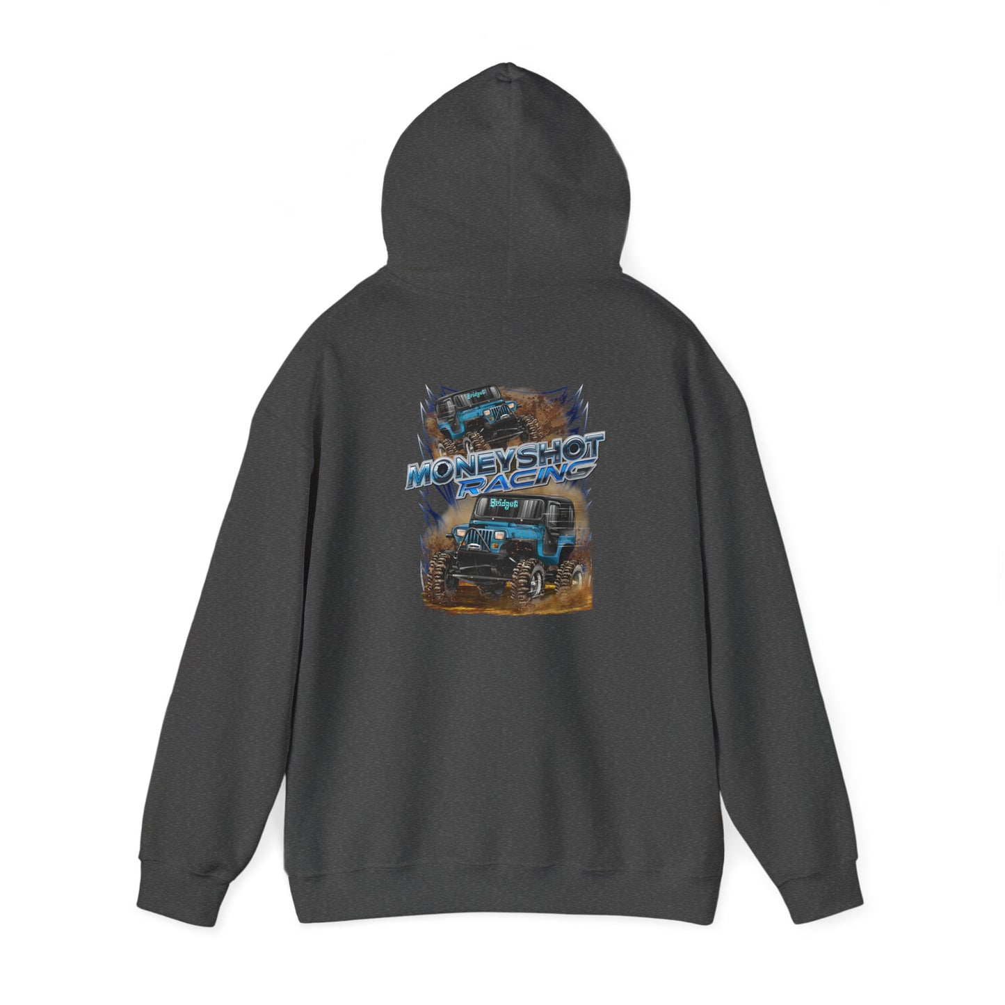 Money Shot Racing Hoodie---Gildan 185000